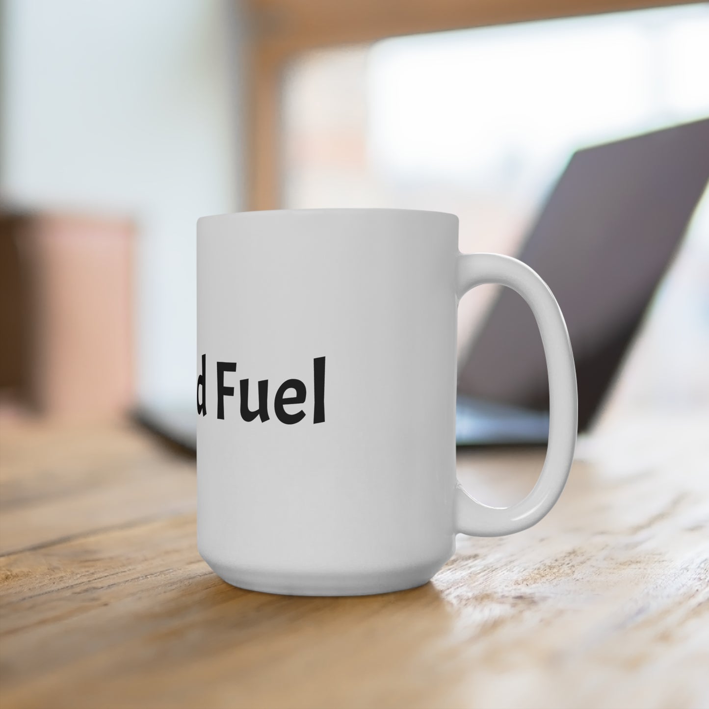 Coffee Mug — "Husband Fuel" 15oz Funny Gift for Wives & Husbands