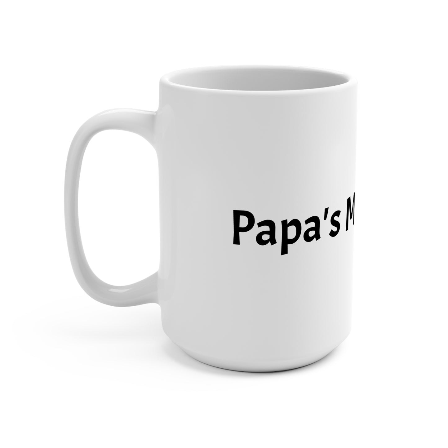 Papa's Morning Fuel 15oz Coffee Mug