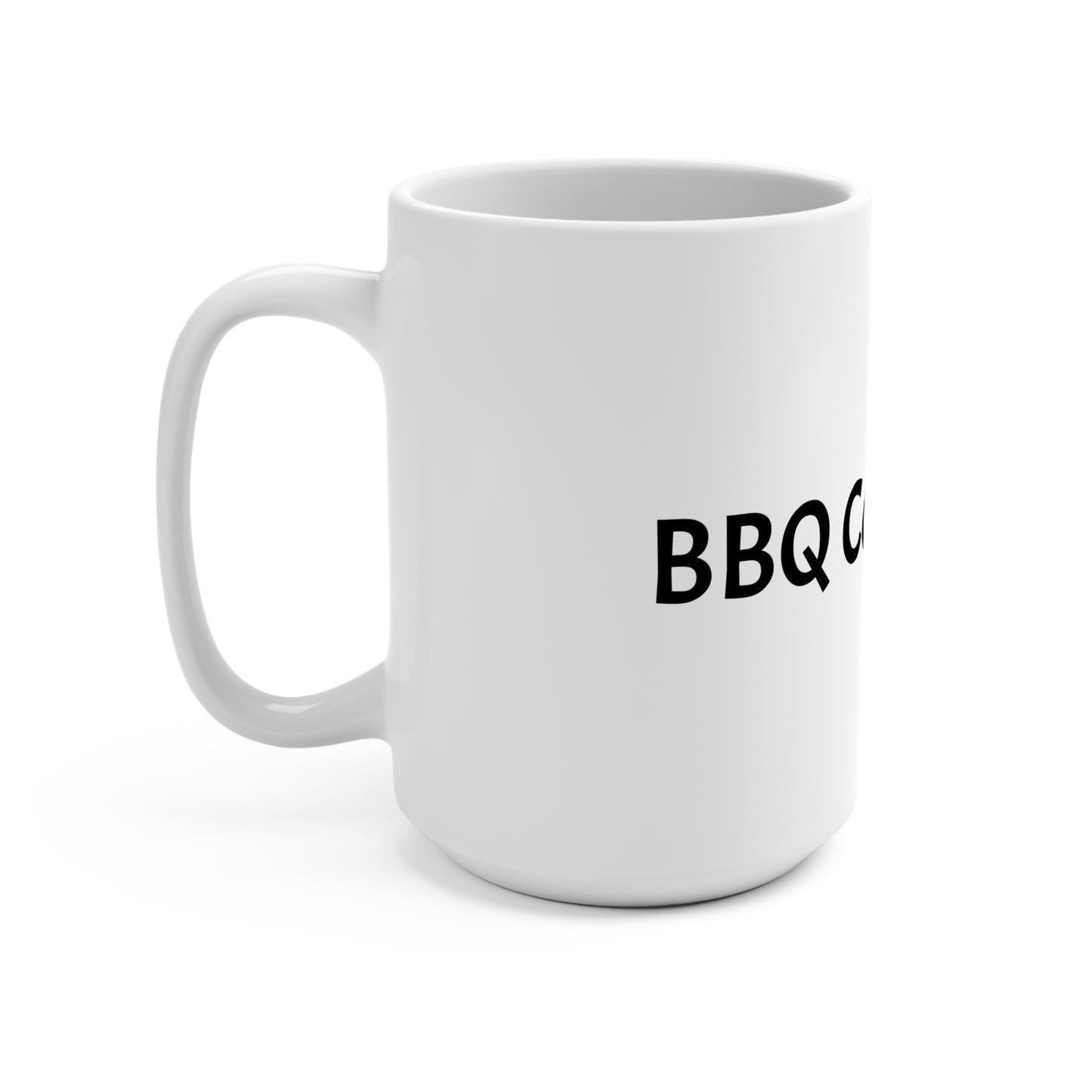 BBQ Commander Mug — 15oz Funny Grilling Coffee Cup for Grill Masters