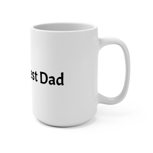 World's Best Dad 15oz Ceramic Mug — Father's Day Coffee Cup