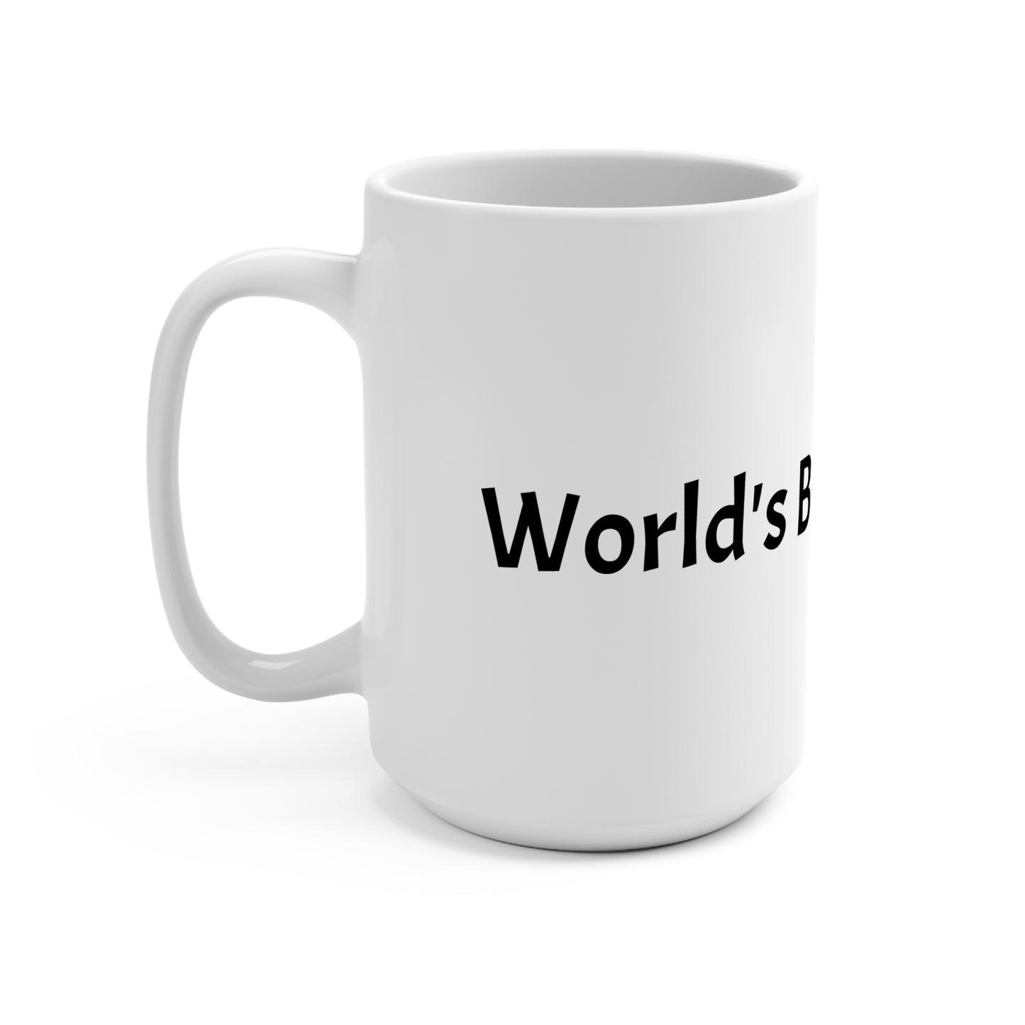 15oz Mug — "World's Best Husband" Funny Coffee Mug, Gift for Husband — Anniversary Father’s Day Valentine’s