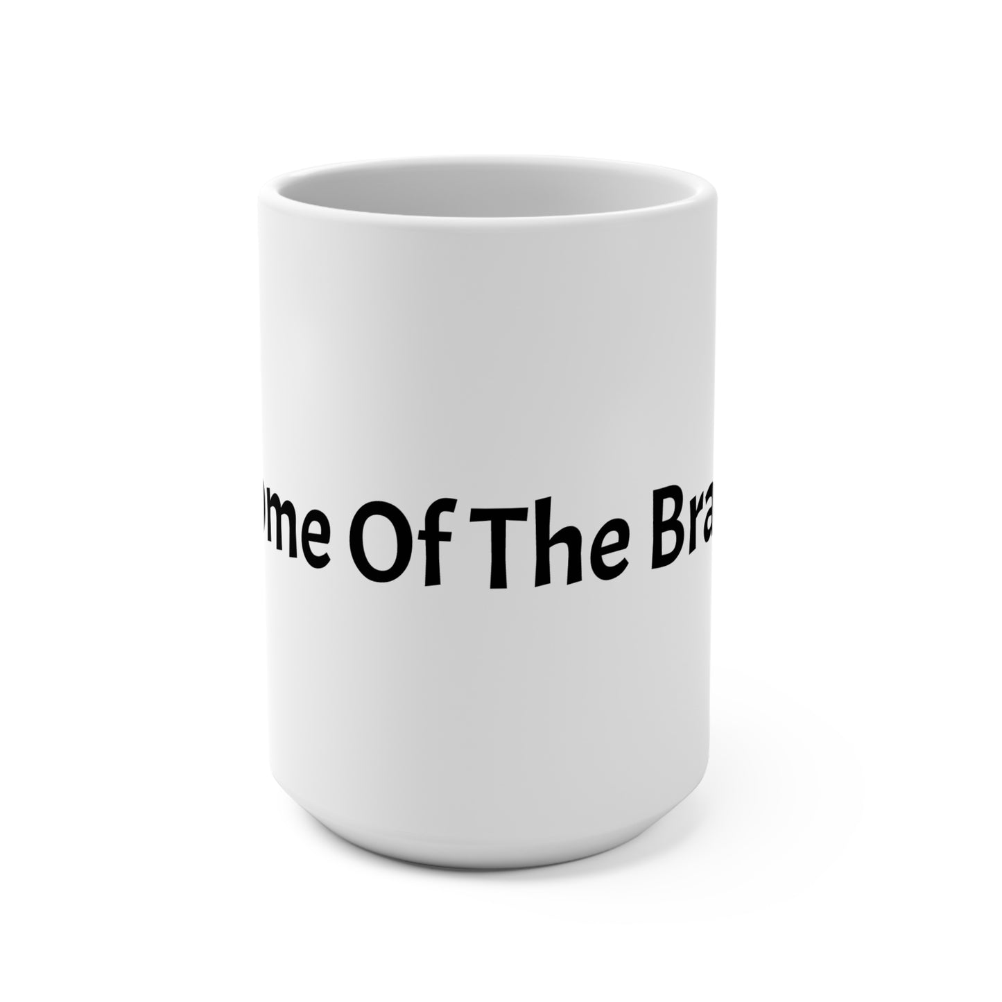 'Home Of The Brave' - 15oz Ceramic Mug' Inspirational Coffee Cup