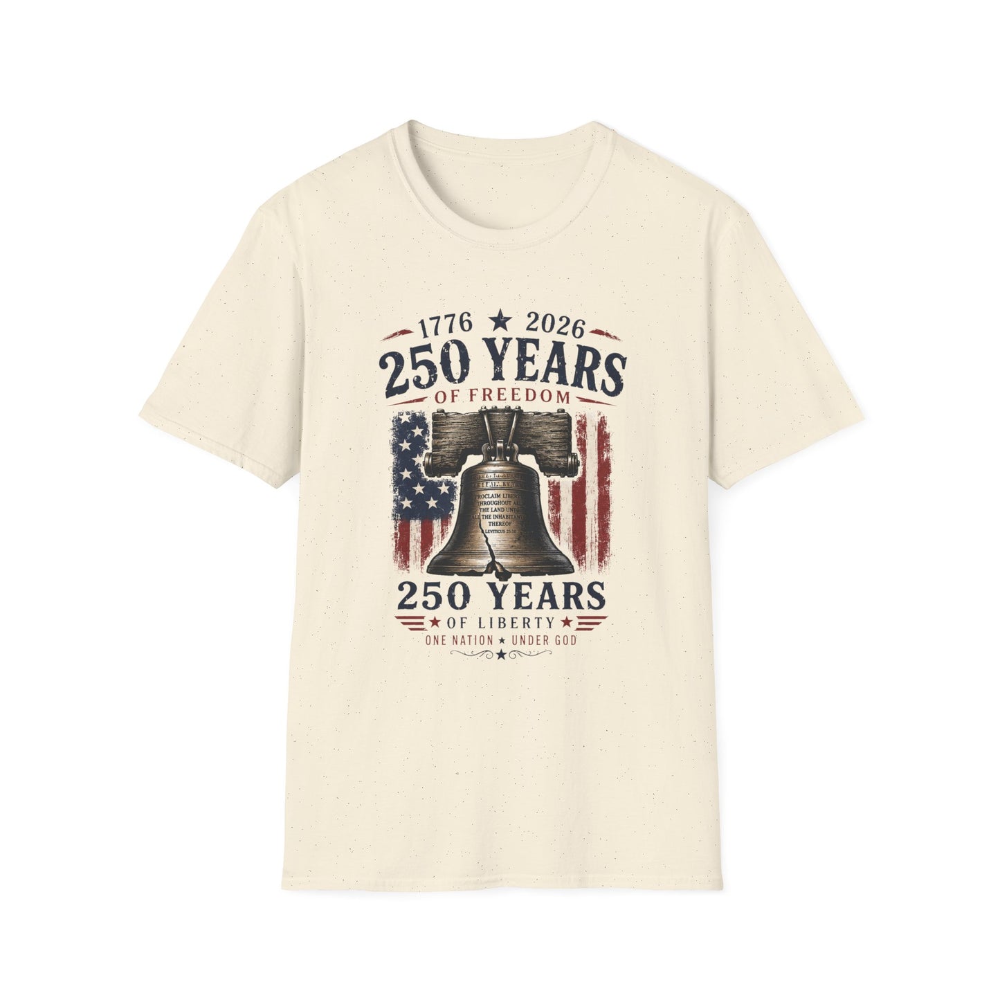 250 Years of Freedom T-Shirt — 1776–2026 Liberty Celebration Tee