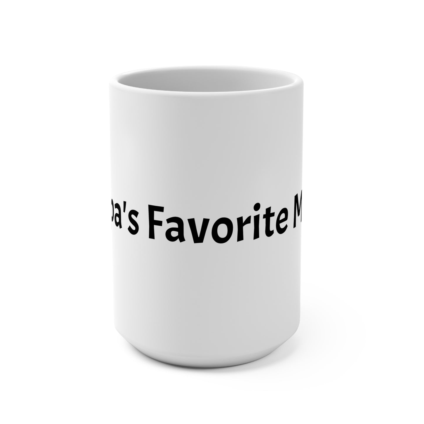 15oz 'Papa's Favorite Mug' Ceramic Coffee Mug