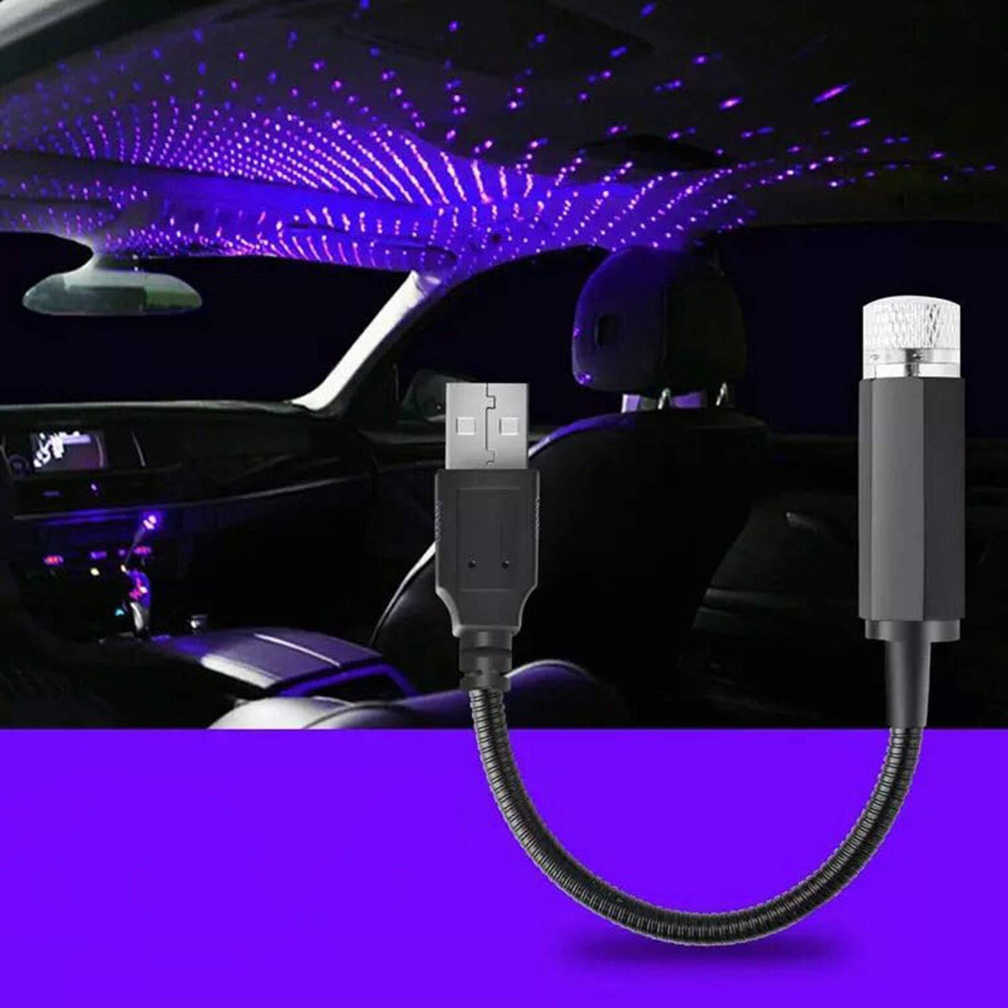 Car Sky Night Light USB