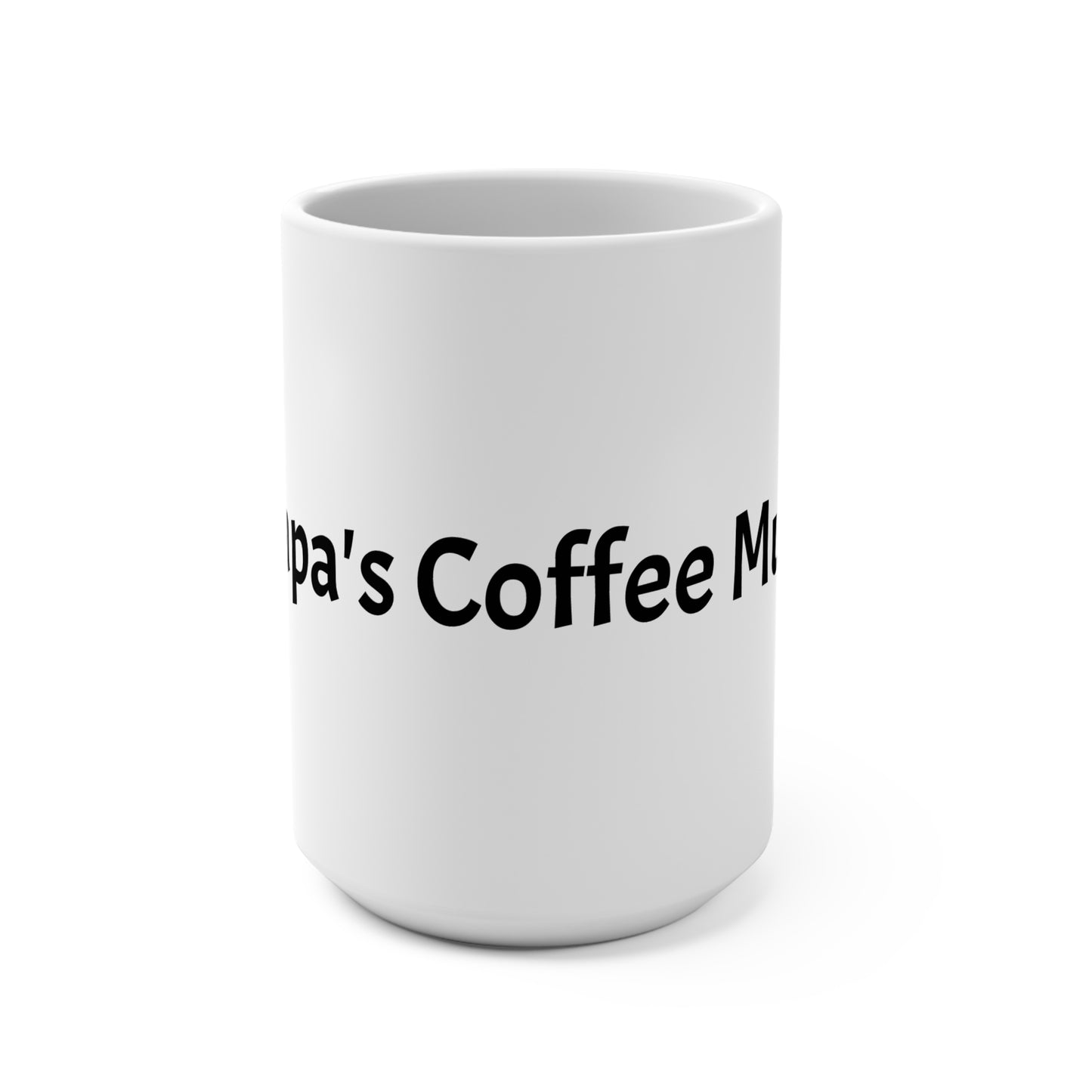 Papa's Coffee Mug 15oz – Funny Father's Day Ceramic Coffee Cup for Dad