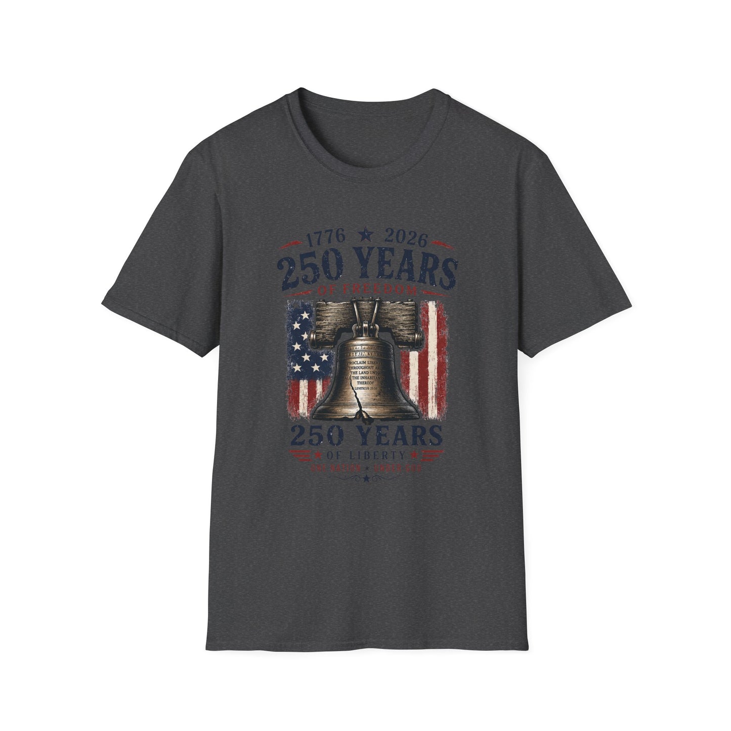 250 Years of Freedom T-Shirt — 1776–2026 Liberty Celebration Tee