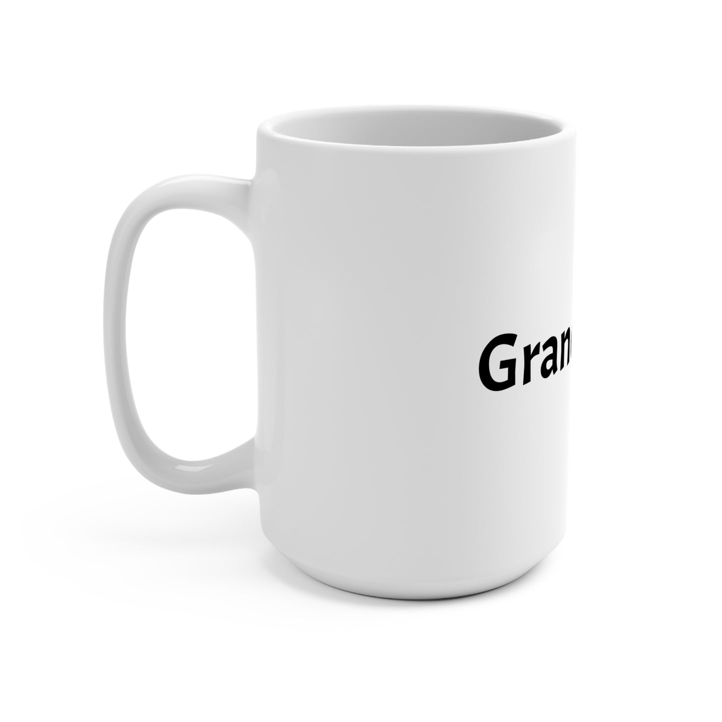 Grandpa Fuel 15oz Coffee Mug — Funny Gift for Grandfathers, Father’s Day & Birthday