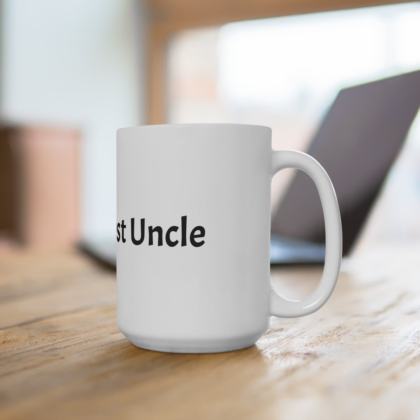 Mug — "World's Best Uncle" 15oz Ceramic Gift Mug
